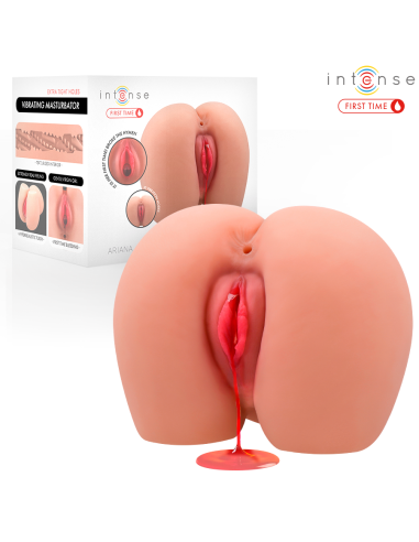 INTENSE PIRMAS KARTAS – ARIANA VIRGIN VIBRATOR MASTURBATOR SU KRAUJAVIMU