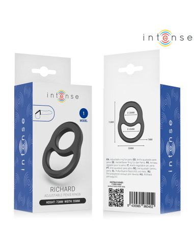 INTENSE - RICHARD DOUBLE PENIS RING MODEL 1