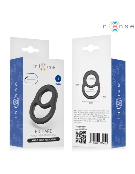 INTENSE - RICHARD DOUBLE PENIS RING MODEL 1