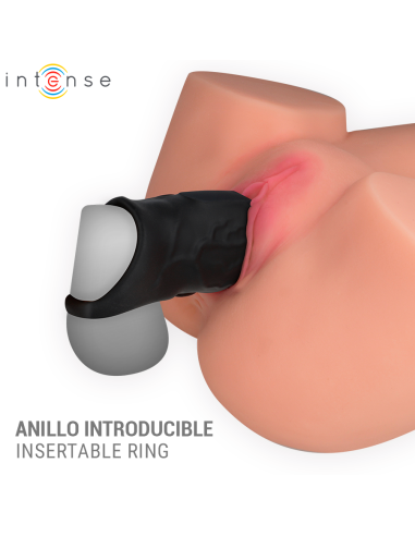 INTENSE - SEAN VIBRATING ADJUSTABLE PENIS RING MODEL 13