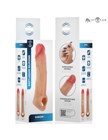MR INTENSE - SIMON S SILICONE PENIS COVER 13 CM -Ø- 4 CM