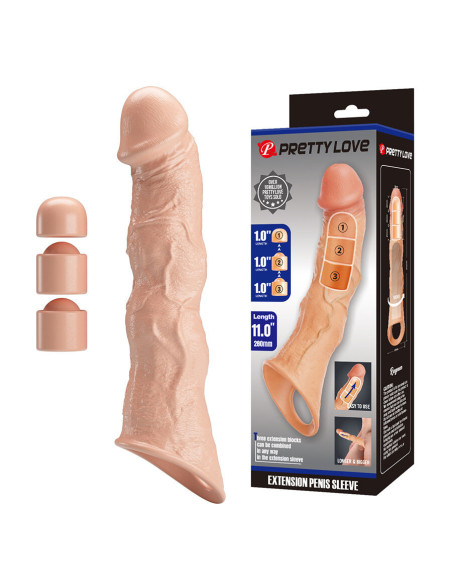 PRETTY LOVE - RAGNAR EXTENDER COVER WITH ADJUSTABLE EXTENDERS