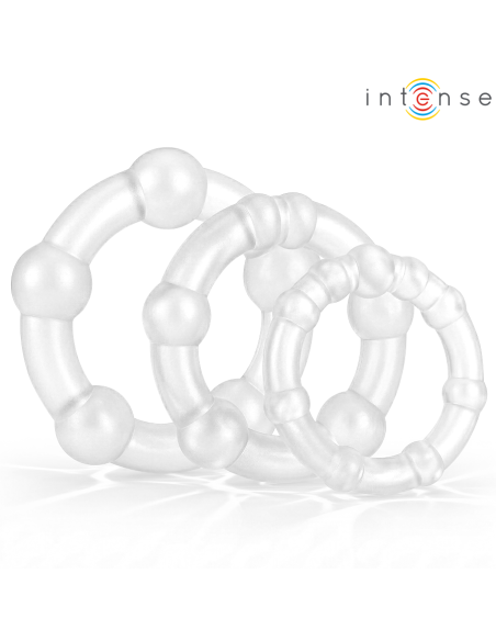 INTENSE - BOURNE SET OF 3 PENIS RING