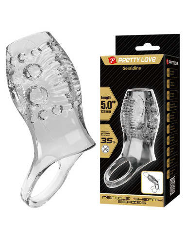 PRETTY LOVE - GERALDINE THICKENING TEXTURED TRANSPARENT FUNDA