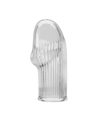PRETTY LOVE - HUEL PENIS SLEEVE GET YOUR PENIS THICKER TRANSPARENT