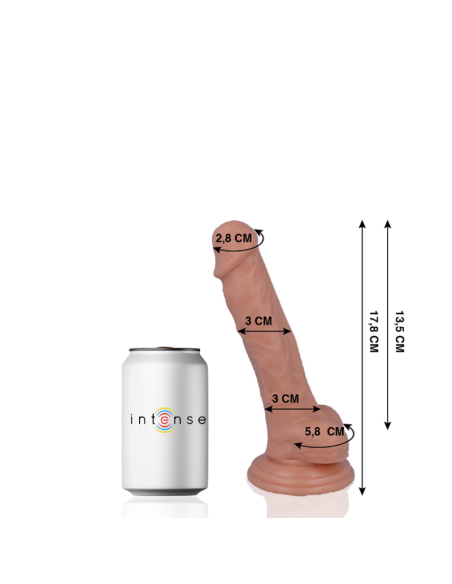 MR INTENSE - 9 REALISTIC COCK 17.8 CM -O- 3 CM