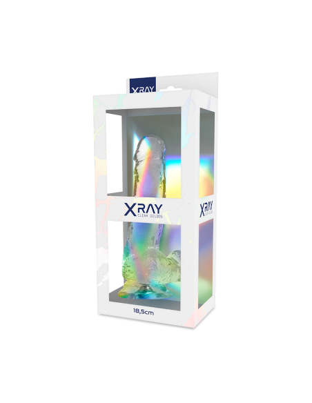 X RAY - SKAIDRUS POVEIKIS SU KIUZIKLIAIS 18,5 CM -O- 3,8 CM