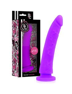 DELTA CLUB - ŽAISLAI ALYVINĖS SPALVOS MEDICININIS SILIKONINIS DILDO 17 CM -O- 3 CM 2