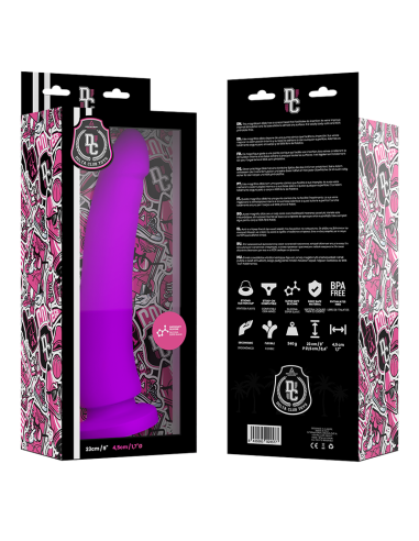 DELTA CLUB - TOYS LILAC DILDO MEDICAL SILICONE 23 CM -O- 4.5 CM