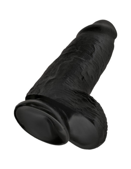 KING COCK - CHUBBY REALISTIC PENIS 23 CM BLACK