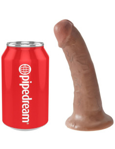 KING COCK - REALISTIC PENIS 15 CM CARAMEL