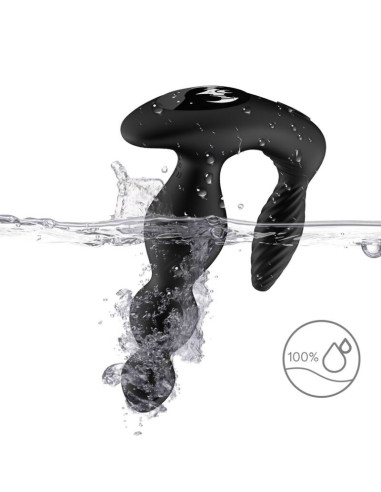 ARMONY - MANFUN VIBRATOR and STIMULATOR ANAL PLUG REMOTE CONTROL BLACK