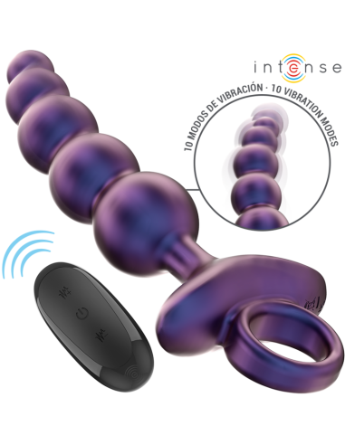 INTENSE - TITO VIBRUOJAMAS ANALINIS KAIŠTIS, 3 MODELIO, NUOTOLINIO VALDYMO PULTELIS