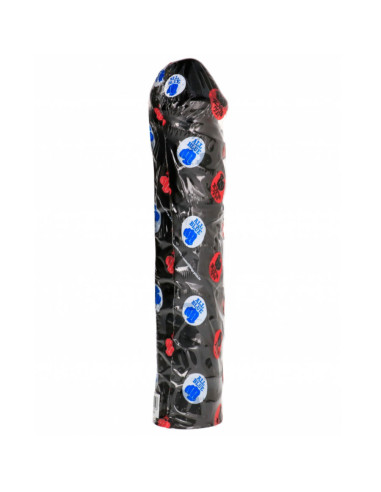 ALL BLACK - GIANT SOFT FISTING DILDO 32 CM