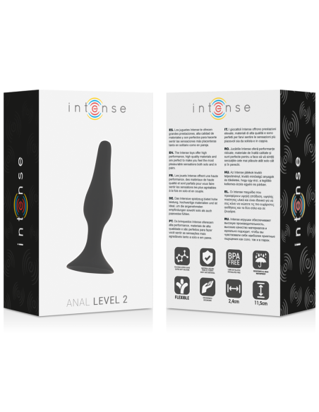 INTENSE - ANAL LEVEL 2 11.5CM BLACK