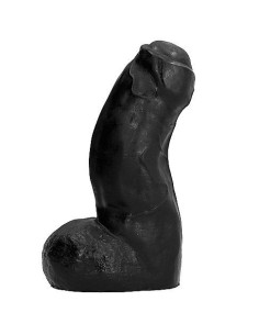ALL BLACK - REALISTIC DONG BLACK 17 CM 2