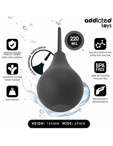 ADDICTED TOYS - KELIONINIS ANALINIS VALIKLIS, L DYDIS, 220 ML