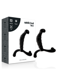 ADDICTED TOYS - PROSTATOS ANALINIS MALONUMAS JUODAS 2