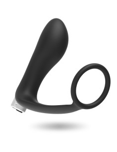 ADDICTED TOYS - PROSTATIC VIBRATOR RECHARGEABLE MODEL 1 - BLACK