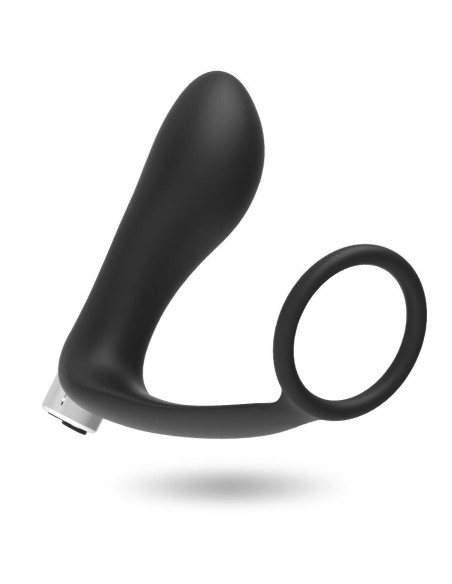 ADDICTED TOYS - PROSTATIC VIBRATOR RECHARGEABLE MODEL 1 - BLACK