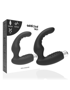 ADDICTED TOYS - ĮKRAUNAMASIS PROSTATOS VIBRATORIUS, 2 MODELIS - JUODA 2