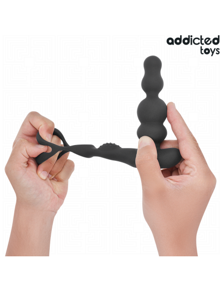 ADDICTED TOYS - ROTUOJANTIS PROSTATOS MASAŽUOKLIS SU NUOTOLINIO VALDYMO PULTU