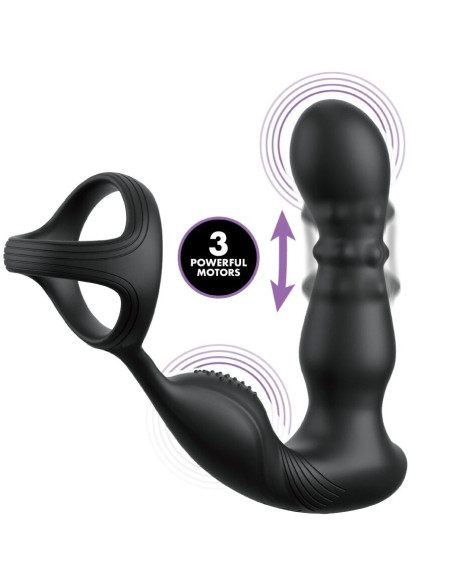 ANAL FANTASY ELITE COLLECTION - VIBRATING ANAL RING AND MASSAGER WITH REMOTE CONTROL