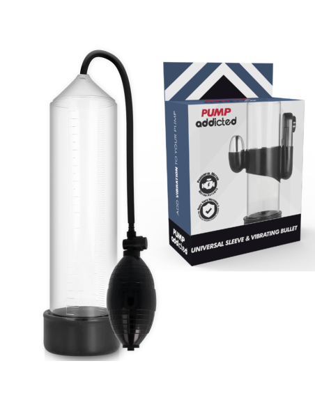 PUMP ADDICTED - RX3 TRANSPARENT VIBRATOR