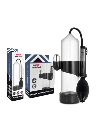 PUMP ADDICTED - RX3 TRANSPARENT VIBRATOR