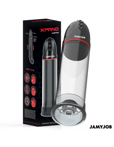 JAMYJOB - XPAND AUTOMATINIS SIURBLYS, 3 SIURBIMO LYGIAI, PILKAS