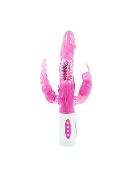 BAILE - PRETTY BUNNY TRIPLE VIBRATOR ROTATOR