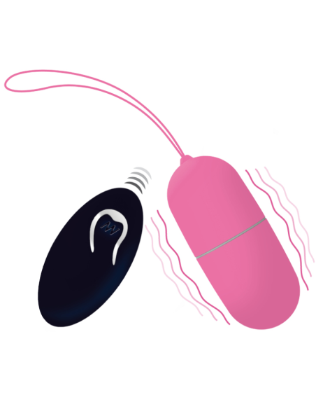 INTENSE - FLIPPY I VIBRATING EGG WITH REMOTE CONTROL PINK