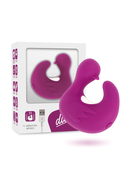 COVERME - DUCKYMANIA ĮKRAUNAMAS SILIKONINIS STIMULIACINIS ANTIES PIRŠTUKAS