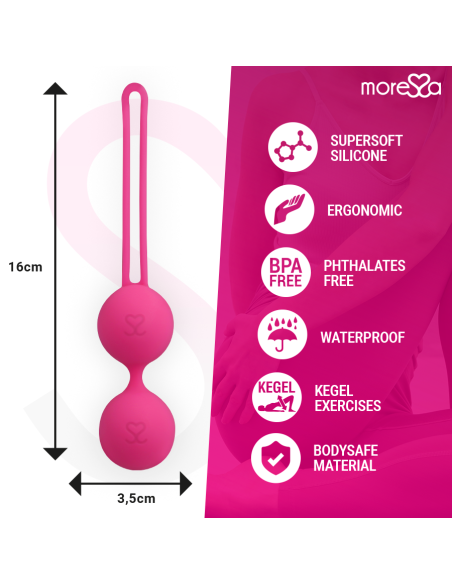 MORESSA - OSIAN TWO PREMIUM SILICONE PINK