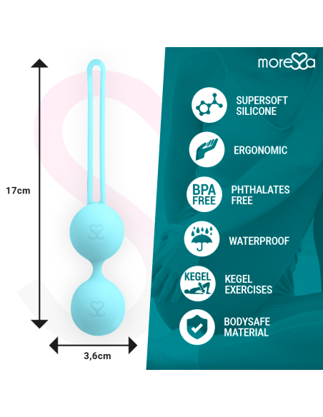 MORESSA - OSIAN THREE PREMIUM TURQUOISE SILICONE