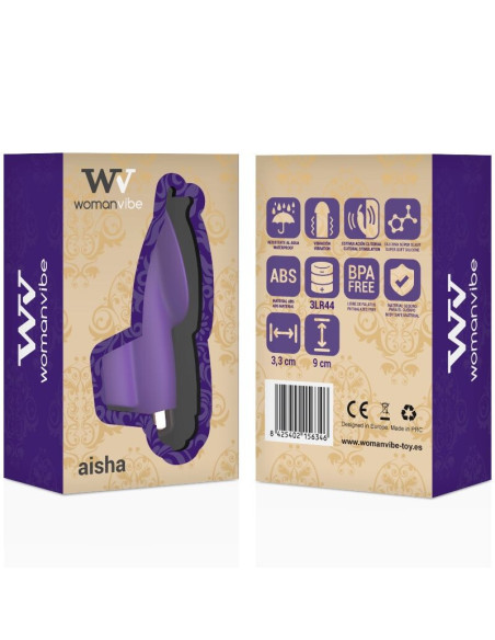 WOMANVIBE - AISHA silikoninis pirštų stimuliatorius