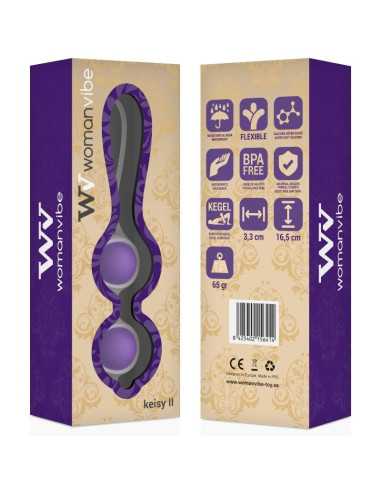 WOMANVIBE - KEISY II SILIKONINIAI RUMULIATAI