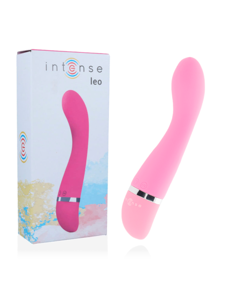 INTENSE - LEO VIBRATORIUS ROŽINIS SILIKONINIS LUXE