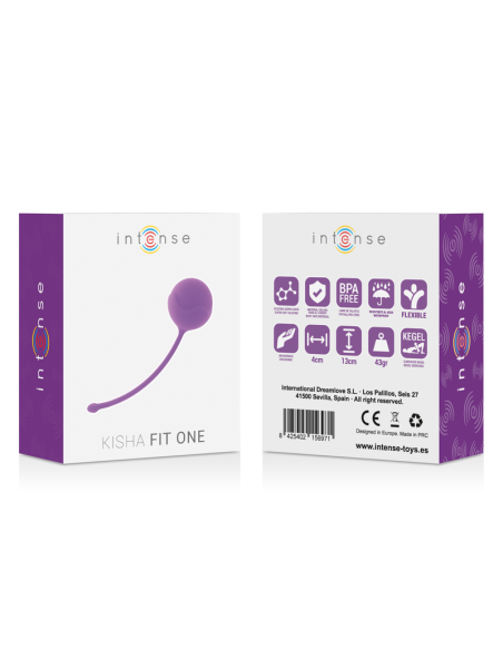 INTENSE - KISHA FIT ONE SILICONE KEGEL ALYVINĖ SPALVA