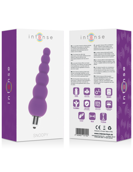 INTENSE - SNOOPY 7 SPEEDS SILICONE LILAC