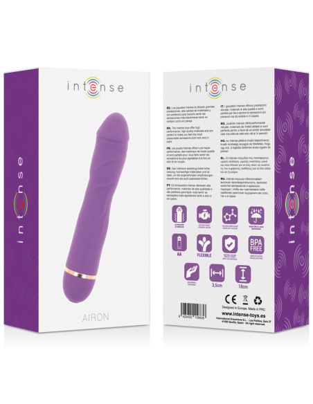 INTENSE - AIRON 20 SPEEDS SILICONE LILAC