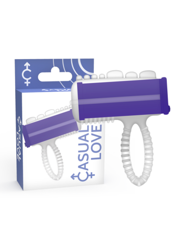 CASUAL LOVE - RING TONGUE VIBRATING PURPLE
