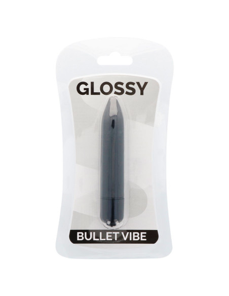 GLOSSY - PLONAS VIBRUOJAMAS JUODAS