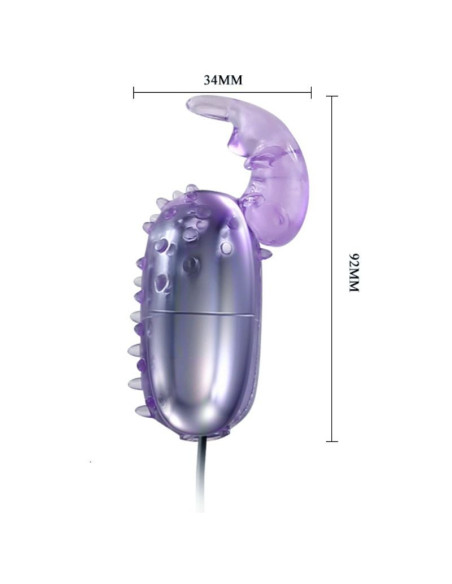 BAILE - SUPER VIBRATOR VIBRATING EGG WITH STIMULATOR