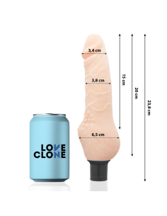 LOVECLONE - DAVEN SELF LUBRICATION REALISTIC 23.8 CM -O- 3.8 CM 2
