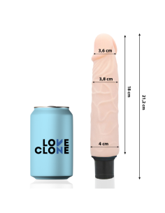 LOVECLONE - FINN SAVISUTEPIMO VIBRATORIUS 21,2 CM - O- 3,8 CM 2