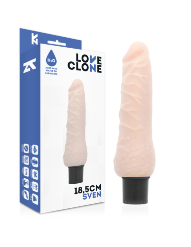 LOVECLONE - SVEN SELF LUBRICATION VIBRATOR 18.5 CM -O- 3.3 CM