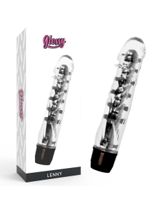 GLOSSY - LENNY VIBRUOJAMAS JUODAS