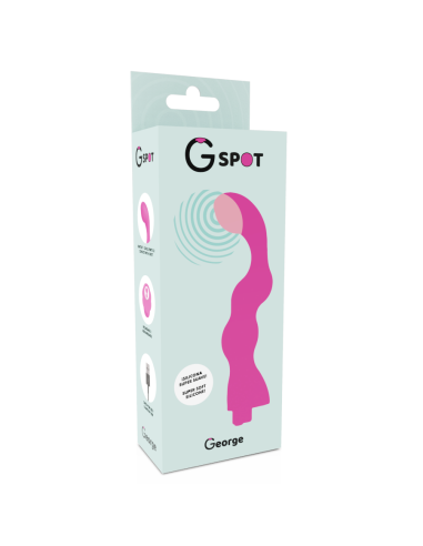 G-SPOT - GEORGE G-SPOT VIBRATORIUS GUMA ROŽINIS