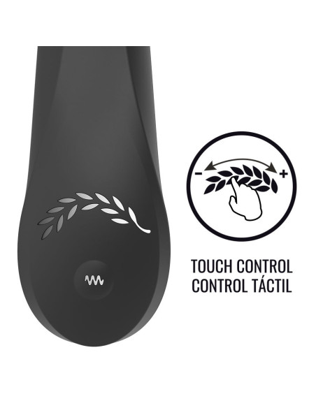 BLACKandSILVER - KEAN VIBRATOR TOUCH CONTROL